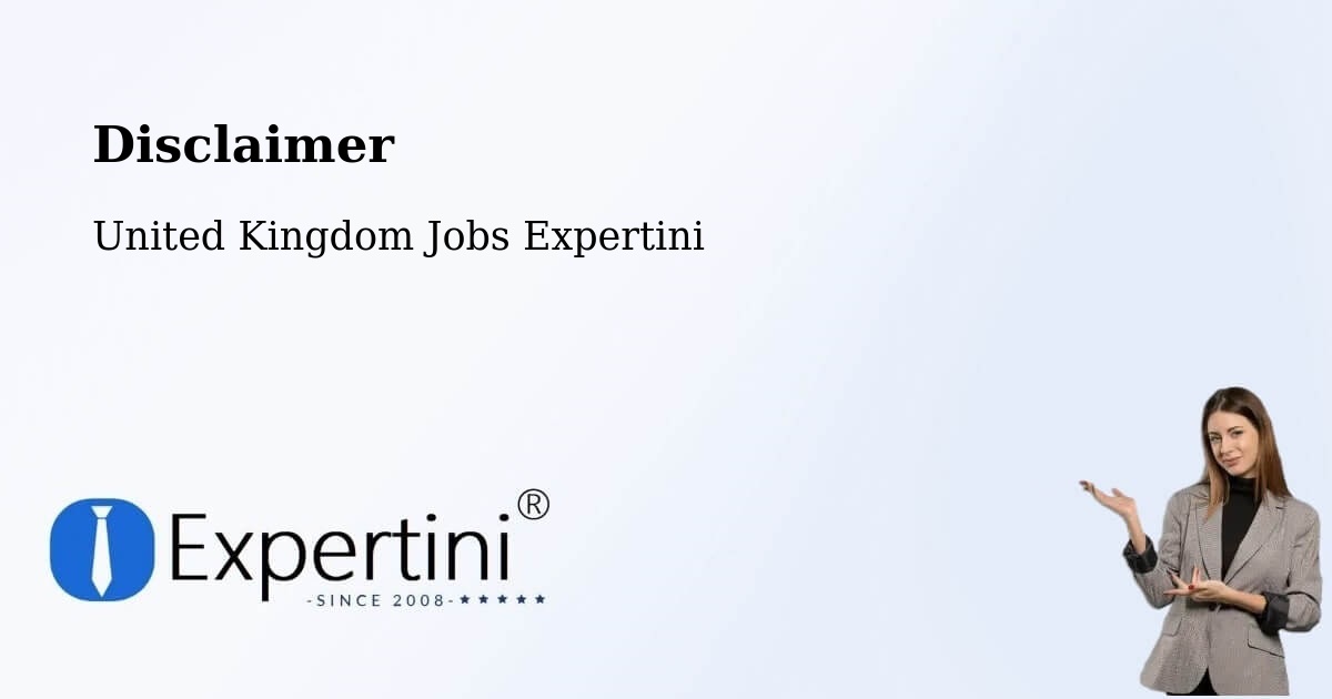 Disclaimer – Manningtree - United Kingdom Jobs Expertini